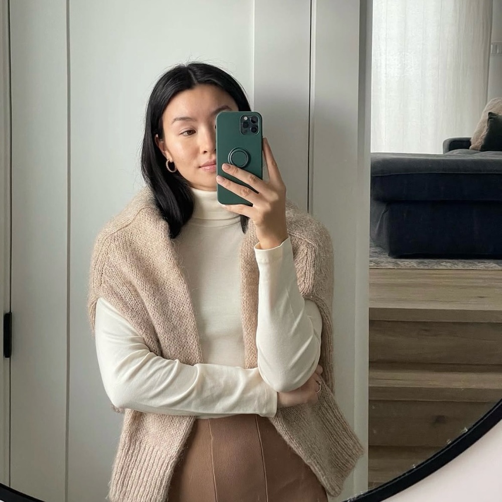 KOTN Cream Turtleneck